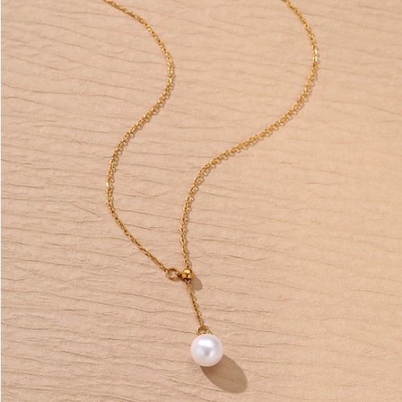 Jewelry - Pearl Drop Necklace (7210)